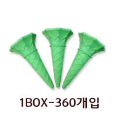 초록 나팔콘과자 1박스360개